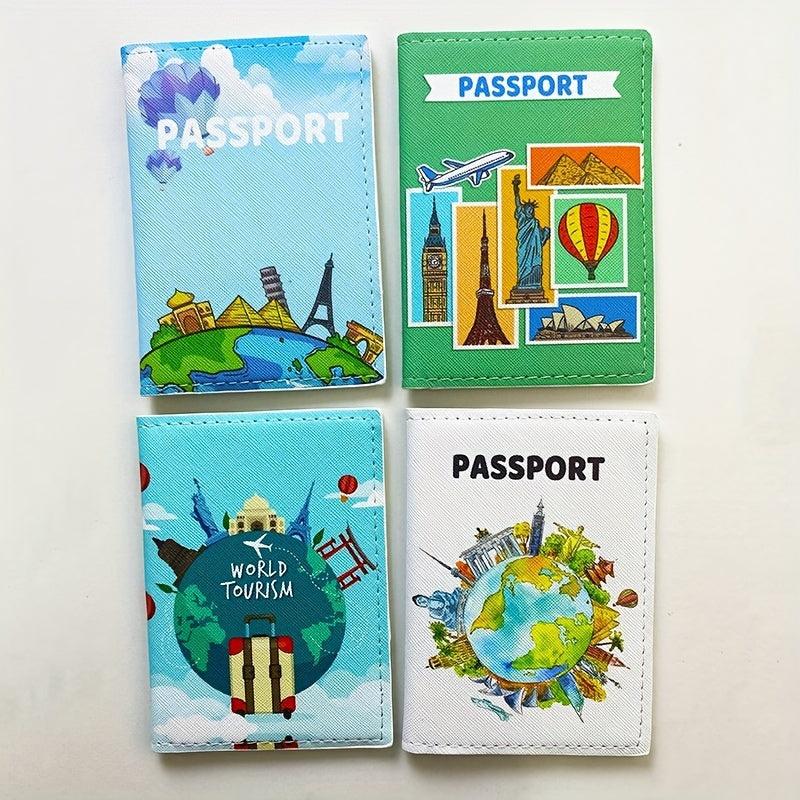 Passport Holder Document Protective Case Portable Travel Bag