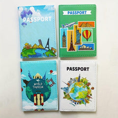 Passport Holder Document Protective Case Portable Travel Bag
