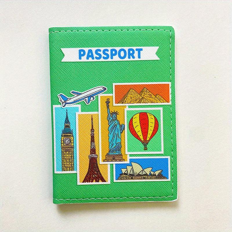 Passport Holder Document Protective Case Portable Travel Bag