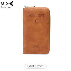 Multifunctional Passport Cover Card Holder Mobile Phone Travel Passport Wallet