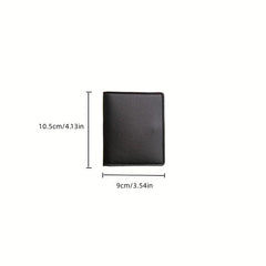 Casual Card Holder Slim PU Leather Credit Card Holder Coin Purse