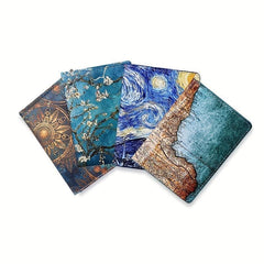Art Pattern Passport Holder Travel Passport Clip PU Leather