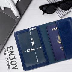 Passport Holder Travel Bag Passport And Vaccine Card Holder Combo Slim