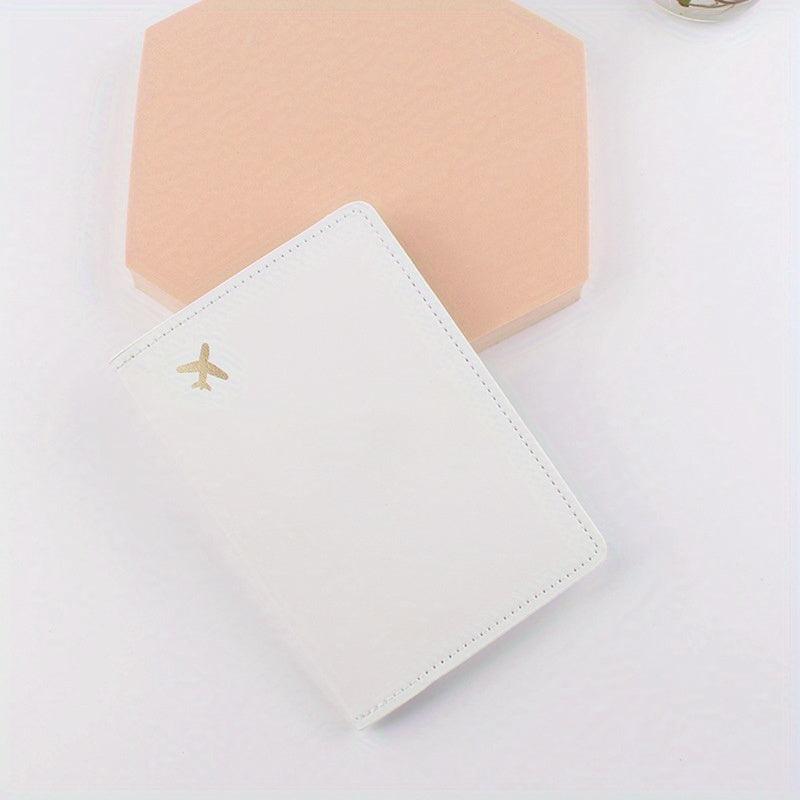 PU Leather Passport Holder Travel Document Protector
