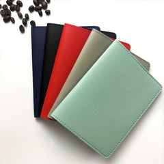 Thickened Pu Leather Card Passport Book Cover Dual use Passport Holder