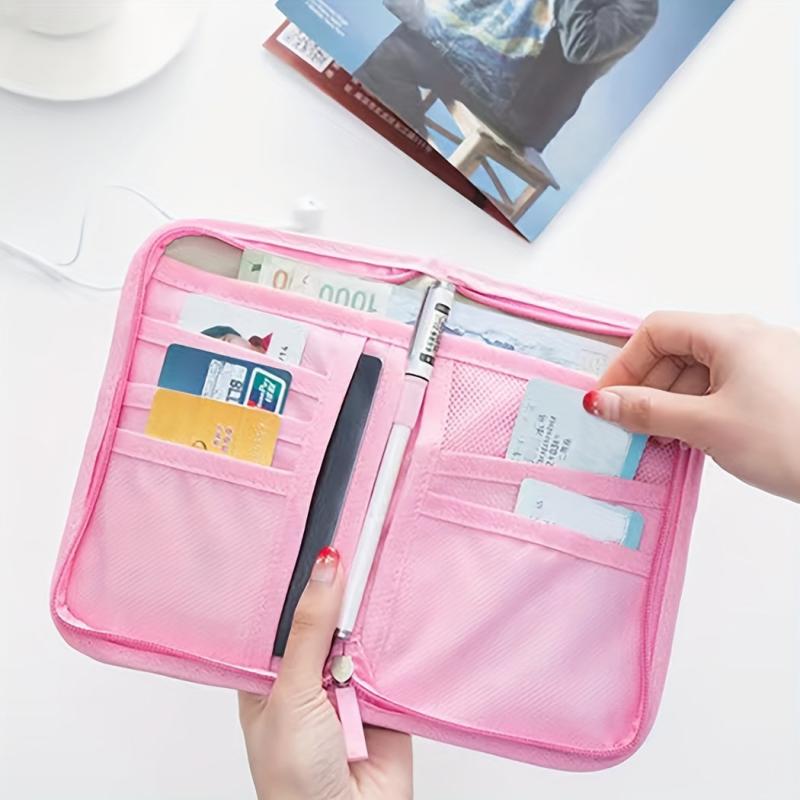 Waterproof Family Passport Holder Travel Document Organizer