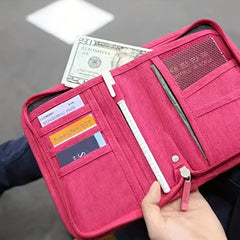 Waterproof Family Passport Holder Travel Document Organizer