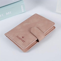 Passport Holder Buckle Anti Magnetic Protective Case
