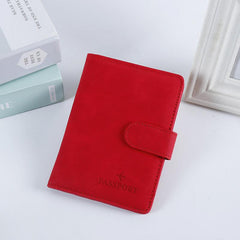 Passport Holder Buckle Anti Magnetic Protective Case