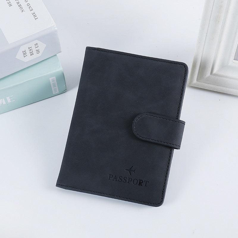 Passport Holder Buckle Anti Magnetic Protective Case