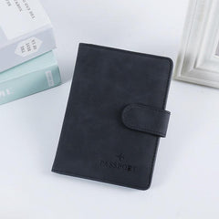 Passport Holder Buckle Anti Magnetic Protective Case