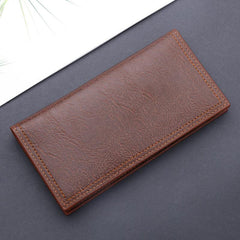 Engraved PU Leather Long Clutch Wallet Coin Hand Purse