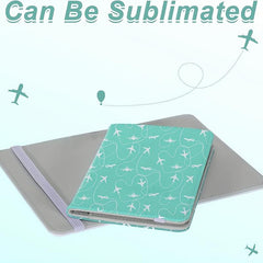 1PC Sublimation Passport Holder Cover DIY Travel Wallet For Passport