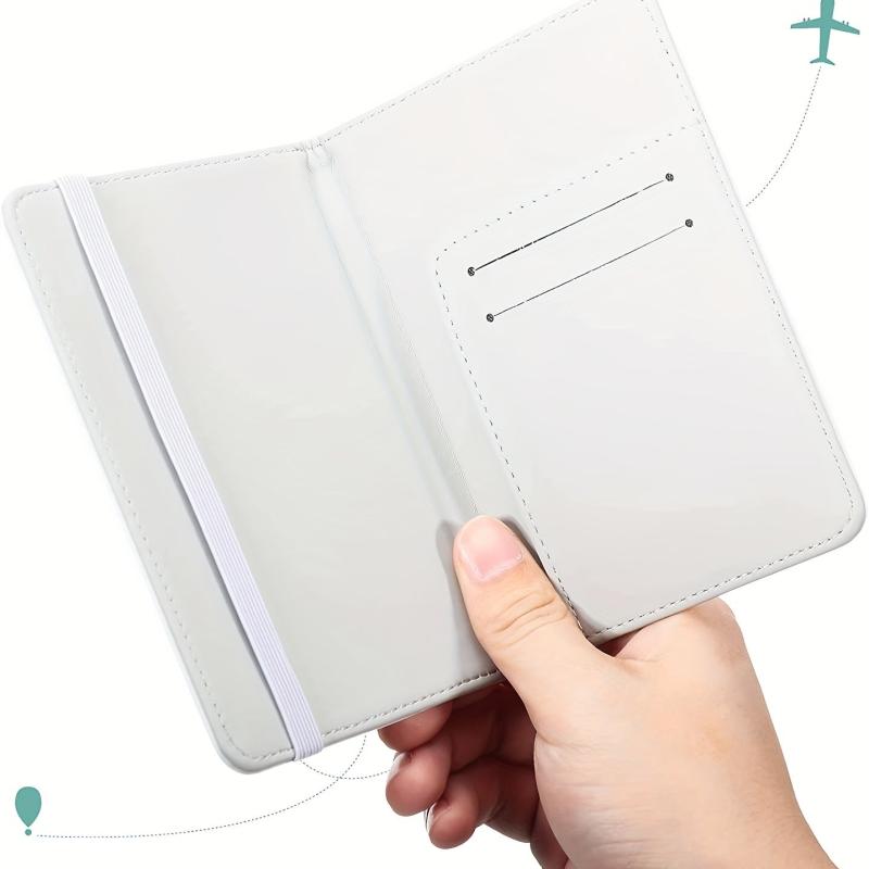1PC Sublimation Passport Holder Cover DIY Travel Wallet For Passport