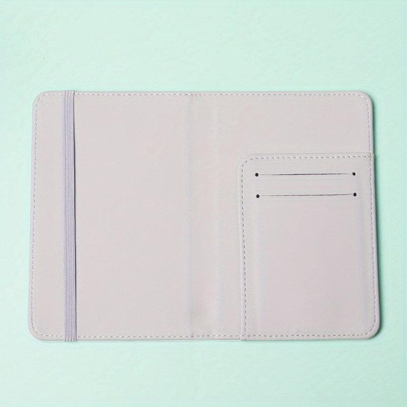 1PC Sublimation Passport Holder Cover DIY Travel Wallet For Passport