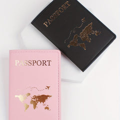 Travel Gilt Passport Clip Set