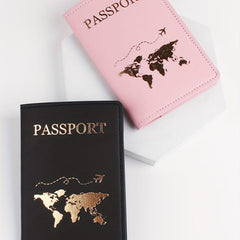 Travel Gilt Passport Clip Set