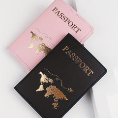 Travel Gilt Passport Clip Set