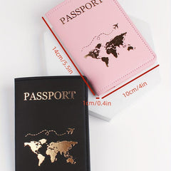 Travel Gilt Passport Clip Set