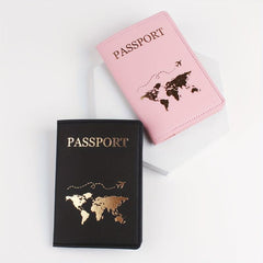 Travel Gilt Passport Clip Set