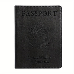 Vaccine Card Storage Bag Passport Holder PU Card Holder Bag