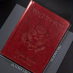 Passport Holder Travel Bag with Vaccine Card Slot