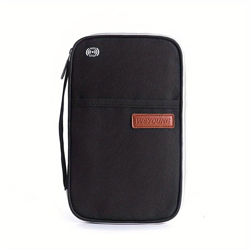 Anti Degaussing Ticket Passport Holder Card Holder Travel Document Bag