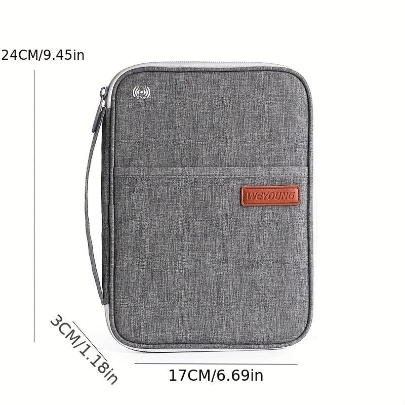 Anti Degaussing Ticket Passport Holder Card Holder Travel Document Bag