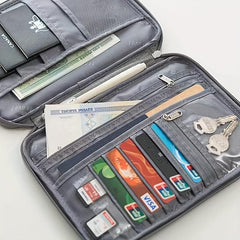 Anti Degaussing Ticket Passport Holder Card Holder Travel Document Bag