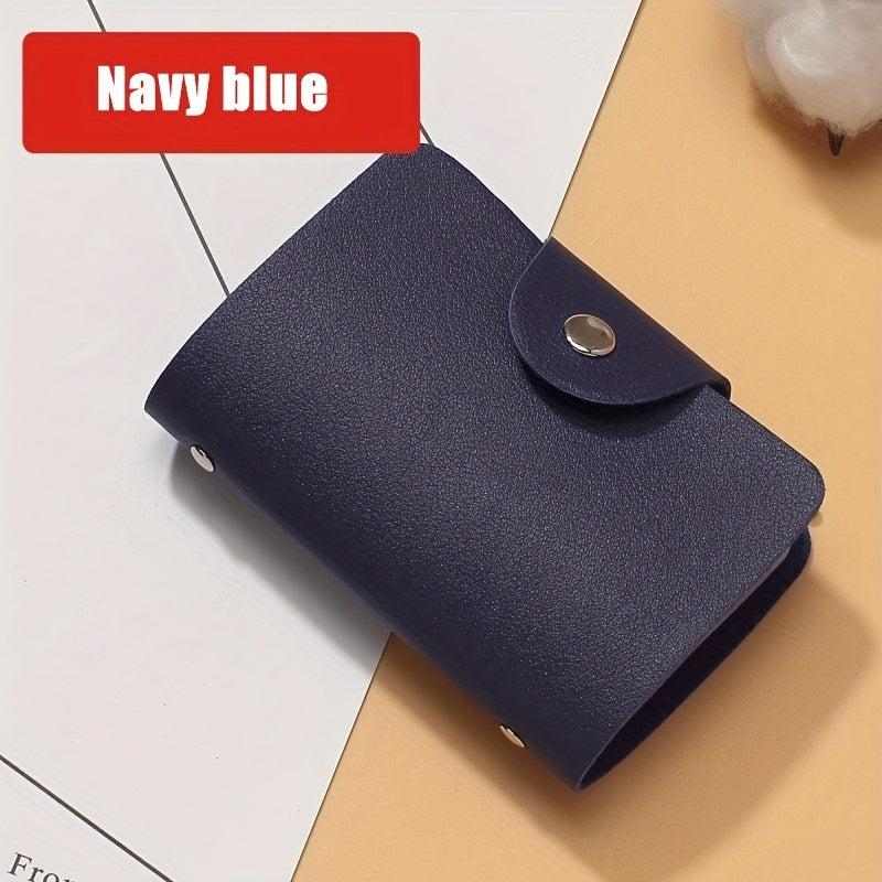 Card Holder Document Bag Storage Brown Pink Red Storage Bag