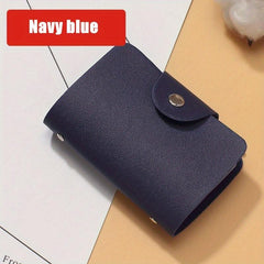 Card Holder Document Bag Storage Brown Pink Red Storage Bag
