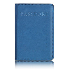 Colorful Passport Holder With Card Slots PU Leather Lightweight Portable Case