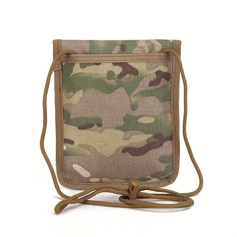 Camouflage Tactical Document Bag Coin Purse Hanging Storage