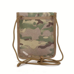 Camouflage Tactical Document Bag Coin Purse Hanging Storage