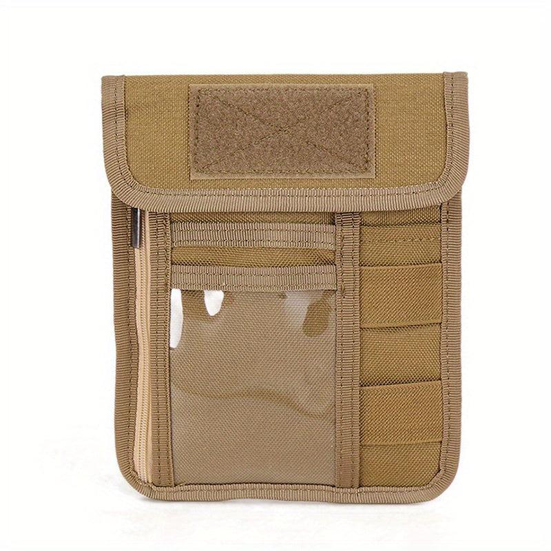 Camouflage Tactical Document Bag Coin Purse Hanging Storage