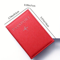 Frosted Minimalist Passport Holder Travel Accessories