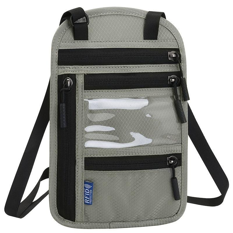 Travel Halter Passport Bag Crossbody Shoulder Organizer Bag