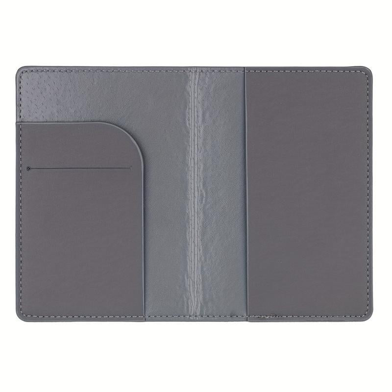Map Pattern Passport Holder Luggage Tag Set
