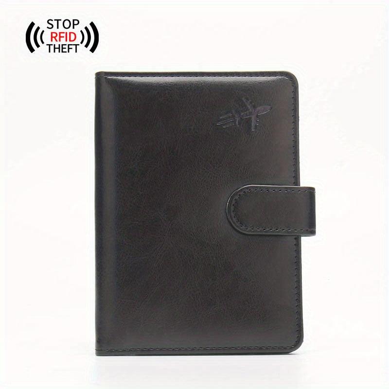 RFID Blocking Passport Holder Wallet for Travel