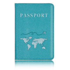 PU Leather Passport Holder Travel Wallet Slim Cover Protector