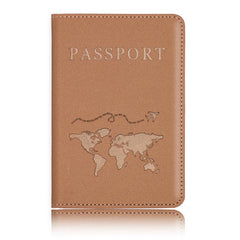 PU Leather Passport Holder Travel Wallet Slim Cover Protector