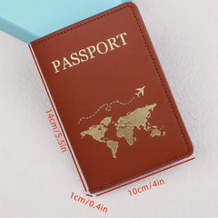 Travel Gilt Passport Holder For Couple