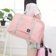 Durable Nylon Travel Weekender Bag with Large Capacity
