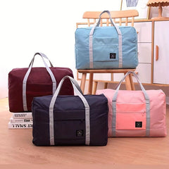 Durable Nylon Travel Weekender Bag with Large Capacity