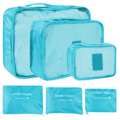 6 Pcs Lightweight Dustproof Bag Sets for Organizing Luggage