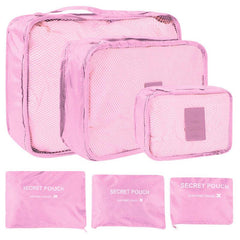 6 Pcs Lightweight Dustproof Bag Sets for Organizing Luggage