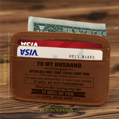 Vintage Retro PU Leather Wallet Coin Purse Card Holder for Men