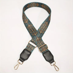 Vintage Pattern Bag Strap Wide Adjustable Replaceable Travel Accessories
