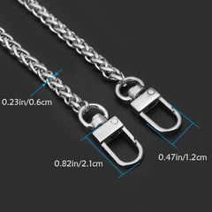 Metal Chain Strap with Buckle for Shoulder & Crossbody Bag