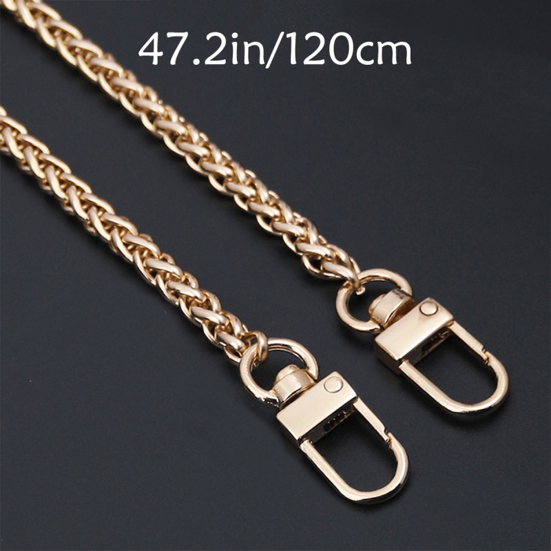 Metal Chain Strap with Buckle for Shoulder & Crossbody Bag
